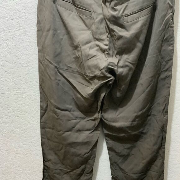 Anthropologie Amour Vert Amadi Pants Size M Cropped Cigarette Green Retail $128 - Picture 11 of 12